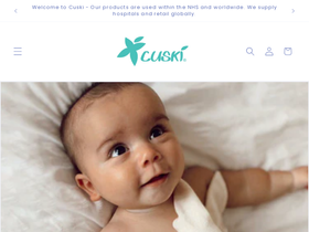 Cuski homepage screenshot