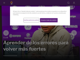 'realvalladolid.es' screenshot