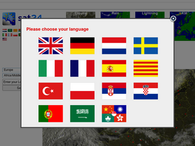 'sat24.com' screenshot