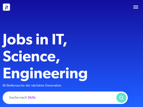 'jobtensor.com' screenshot