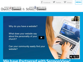 'adventistchurch.org' screenshot