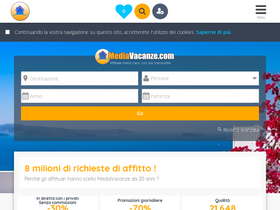 'mediavacanze.com' screenshot