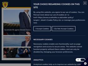 'scottishfa.co.uk' screenshot