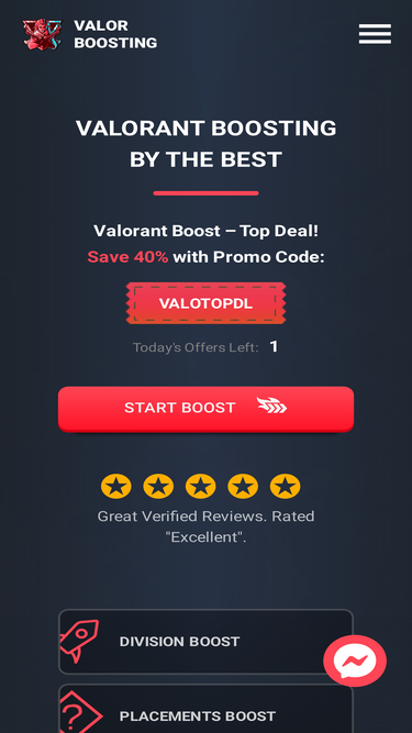 Valorant Boosting - Premium Boosting Services by GGBoost