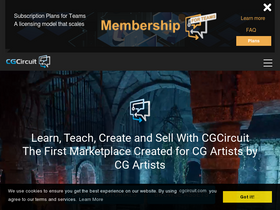 'cgcircuit.com' screenshot