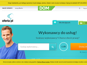 'oferia.pl' screenshot
