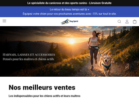 dogspirit-fr.com homepage screenshot