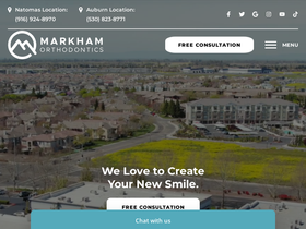 markhamorthodontics.com