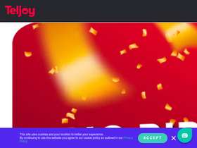 'teljoy.co.za' screenshot