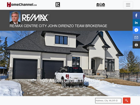 'homechannel.ca' screenshot