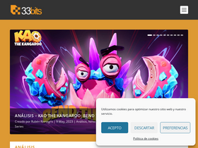 '33bits.net' screenshot