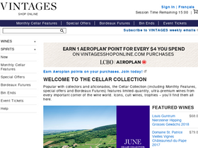 'vintagesshoponline.com' screenshot