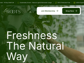 leroots.com homepage screenshot