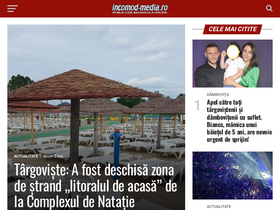 'incomod-media.ro' screenshot