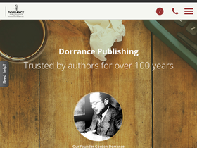 'dorrancepublishing.com' screenshot