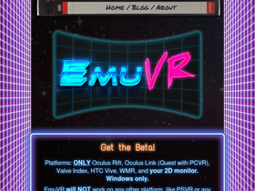 'emuvr.net' screenshot