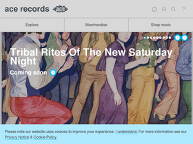 'acerecords.co.uk' screenshot