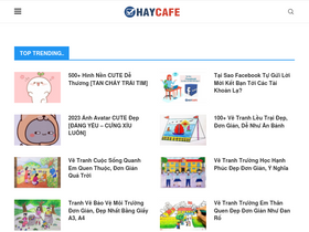 'haycafe.vn' screenshot