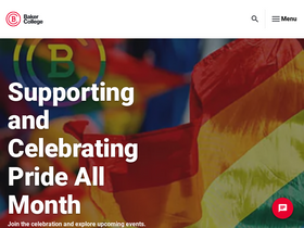 'baker.edu' screenshot