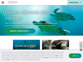 'seaworld.org' screenshot