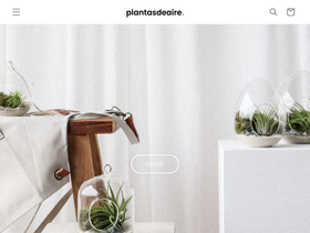plantasdeaire.es homepage screenshot