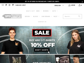 superkittycats.com homepage screenshot