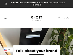 GhostSystems website screenshot