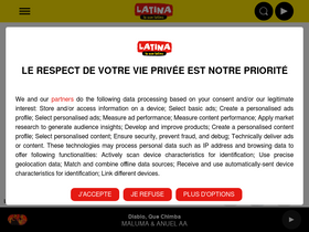 'latina.fr' screenshot