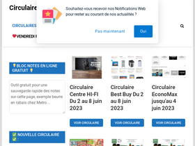 'circulairecanada.com' screenshot