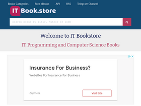 'itbook.store' screenshot
