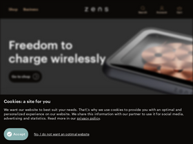 'makezens.com' screenshot