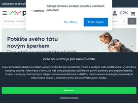 'patro.cz' screenshot