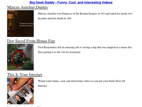 'biggeekdad.com' screenshot