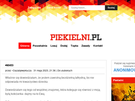'piekielni.pl' screenshot