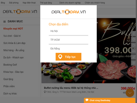'dealtoday.vn' screenshot