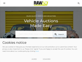 'raw2k.co.uk' screenshot