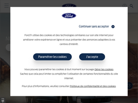 'ford.fr' screenshot