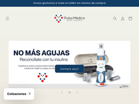 pulsomedico.com.mx homepage screenshot