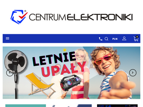 'centrumelektroniki.pl' screenshot