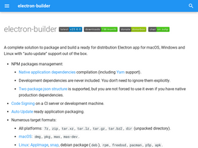 'electron.build' screenshot