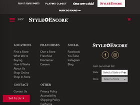 'style-encore.com' screenshot
