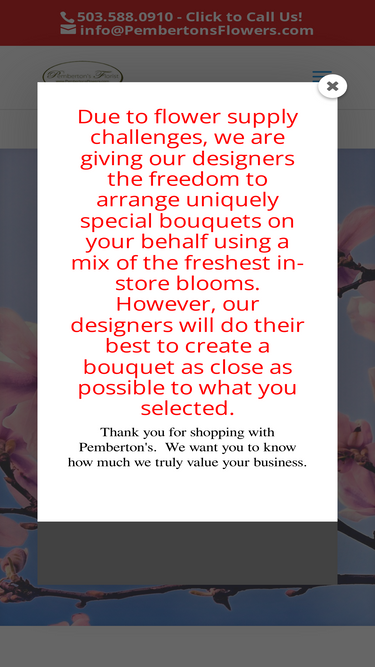 pembertonsflowers.com