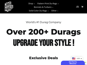 jagrags.com homepage screenshot