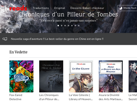 'chireads.com' screenshot