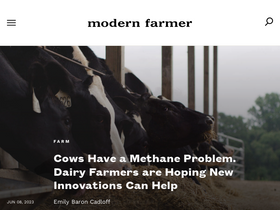 'modernfarmer.com' screenshot