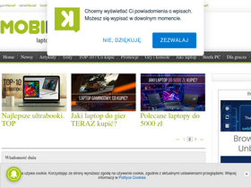 'mobimaniak.pl' screenshot