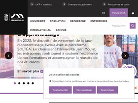 'iae.univ-lyon3.fr' screenshot