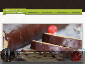 'recettesduchef.fr' screenshot