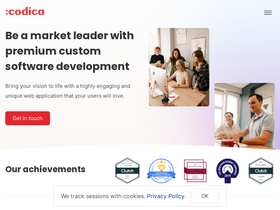 'codica.com' screenshot