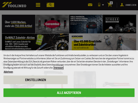 'toolineo.de' screenshot